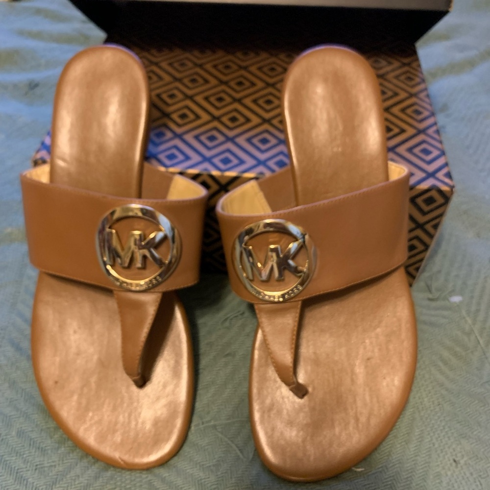 Michael Kors Brown Sandles
